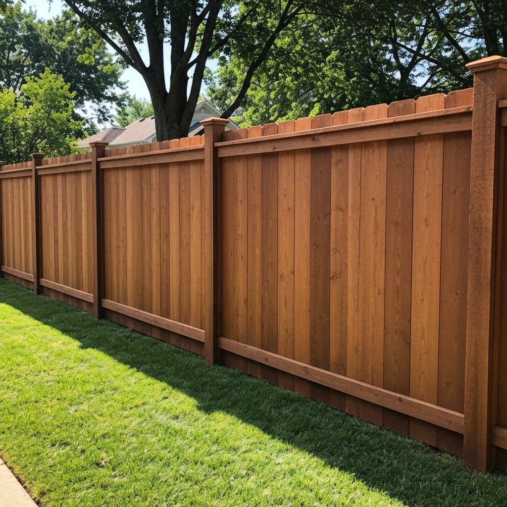 Cedar Privacy Fence